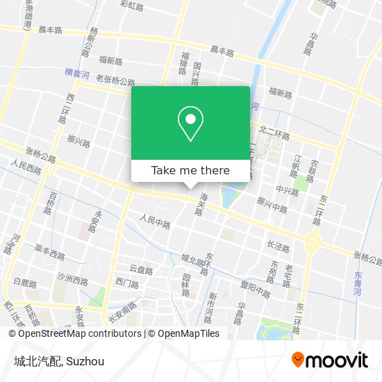 城北汽配 map