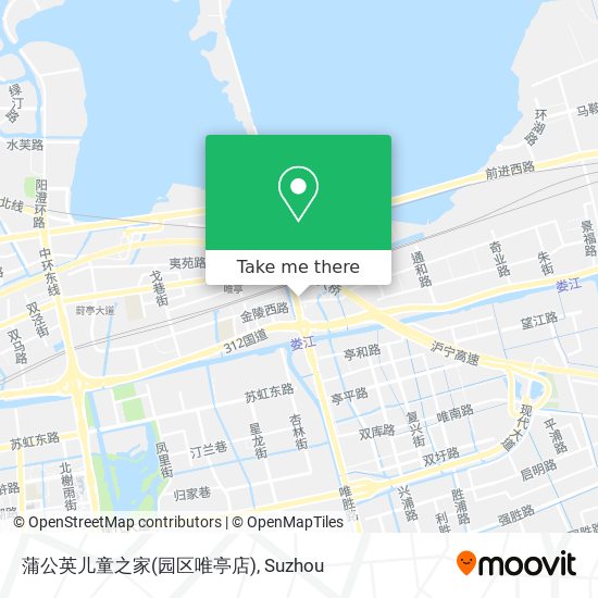 蒲公英儿童之家(园区唯亭店) map