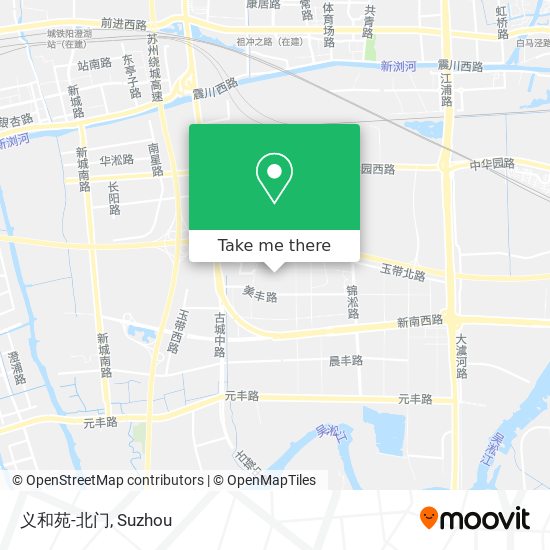 义和苑-北门 map