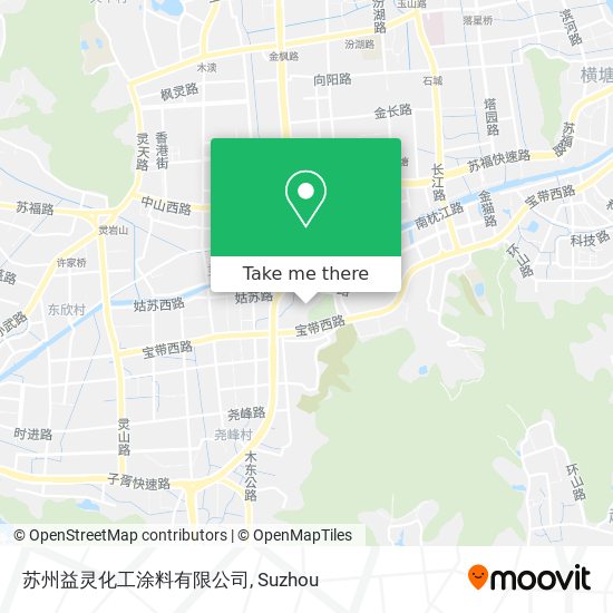 苏州益灵化工涂料有限公司 map