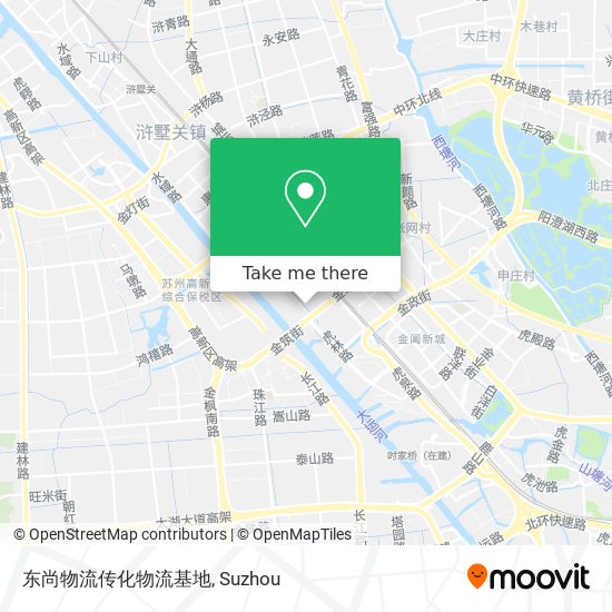 东尚物流传化物流基地 map