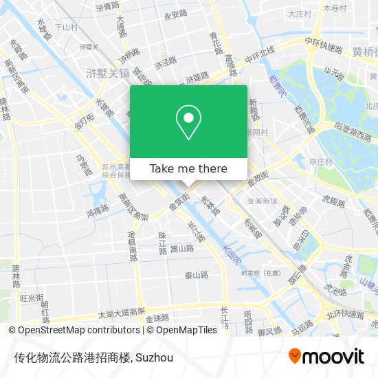 传化物流公路港招商楼 map