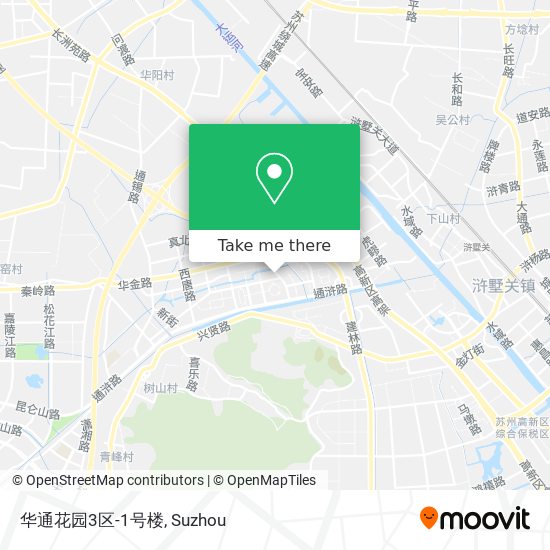 华通花园3区-1号楼 map