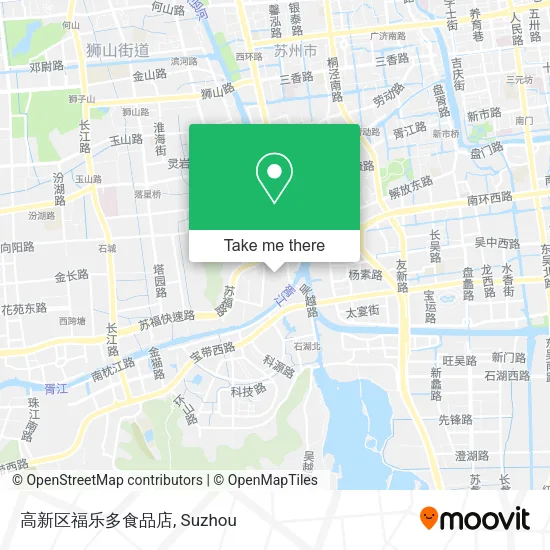 高新区福乐多食品店 map