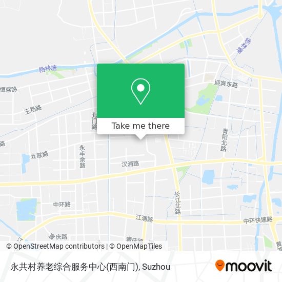 永共村养老综合服务中心(西南门) map