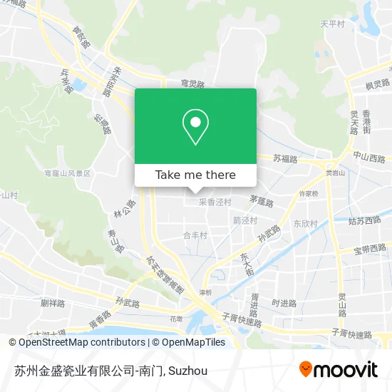 苏州金盛瓷业有限公司-南门 map