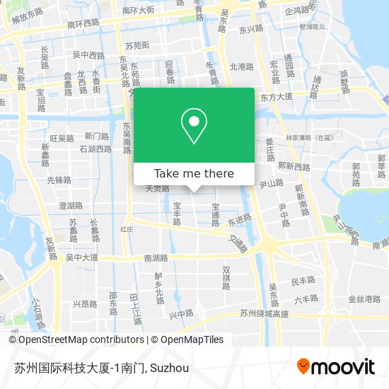 苏州国际科技大厦-1南门 map
