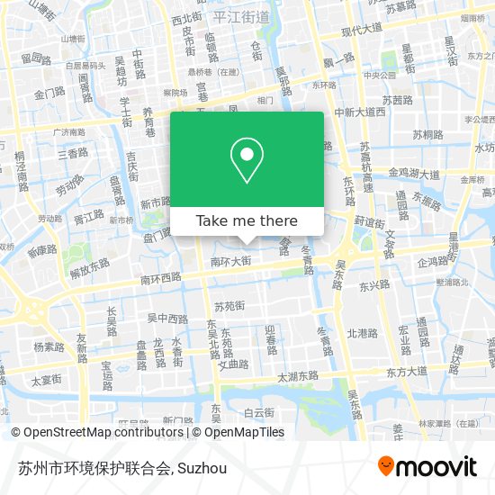 苏州市环境保护联合会 map