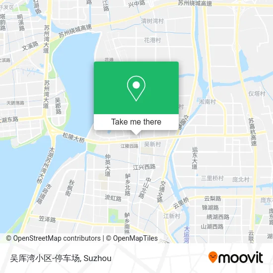 吴厍湾小区-停车场 map