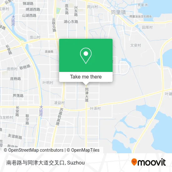 南巷路与同津大道交叉口 map