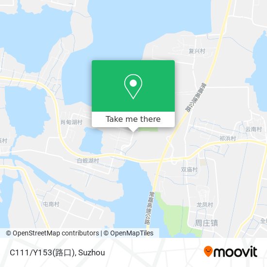 C111/Y153(路口) map