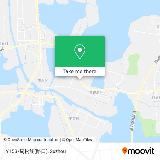 Y153/周松线(路口) map