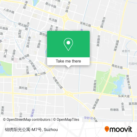 锦绣阳光公寓-M7号 map