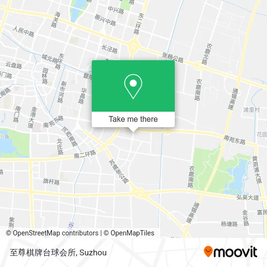 至尊棋牌台球会所 map