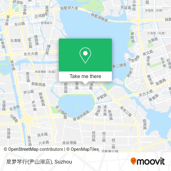 星梦琴行(尹山湖店) map