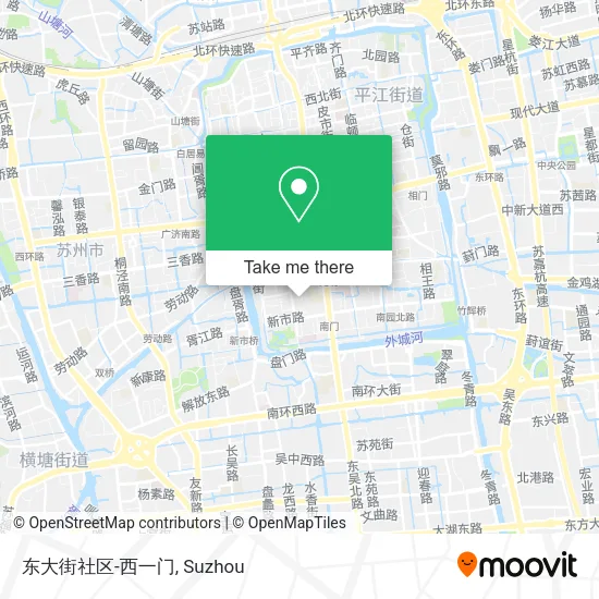 东大街社区-西一门 map