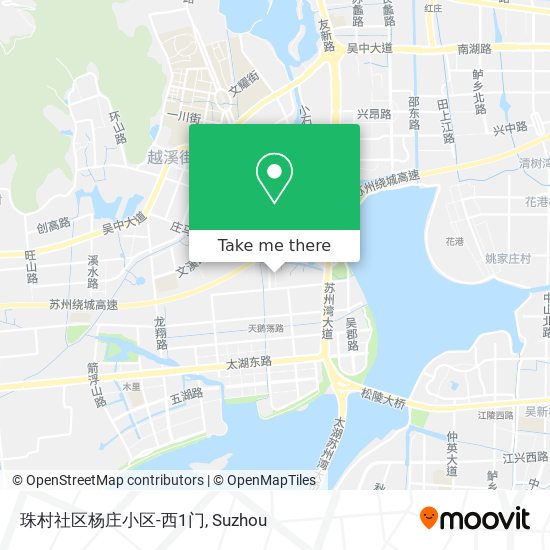 珠村社区杨庄小区-西1门 map