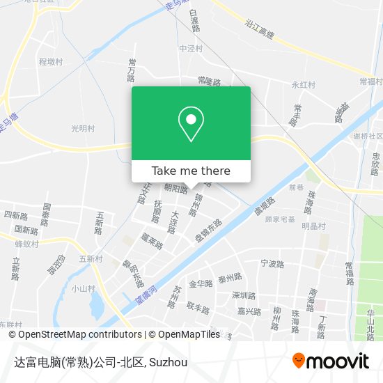 达富电脑(常熟)公司-北区 map