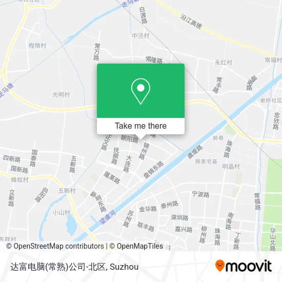 达富电脑(常熟)公司-北区 map