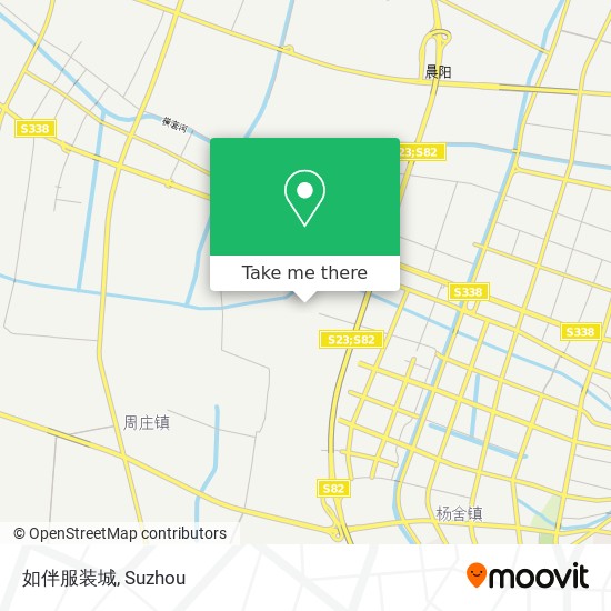 如伴服装城 map