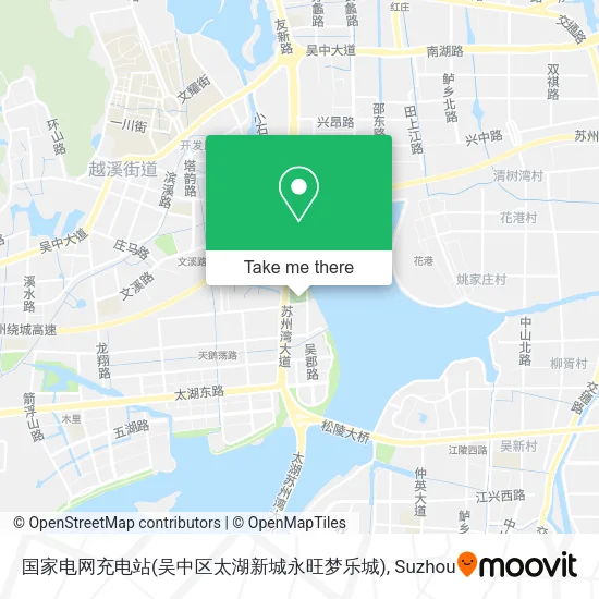 国家电网充电站(吴中区太湖新城永旺梦乐城) map