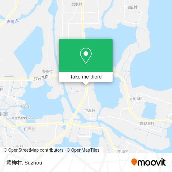 塘柳村 map