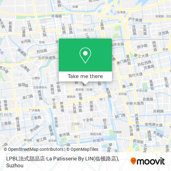 LPBL法式甜品店·La Patisserie By LIN(临顿路店) map