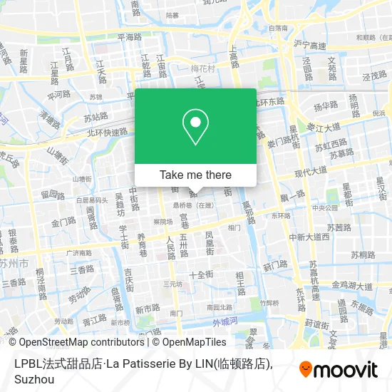 LPBL法式甜品店·La Patisserie By LIN(临顿路店) map