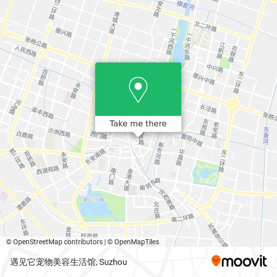 遇见它宠物美容生活馆 map