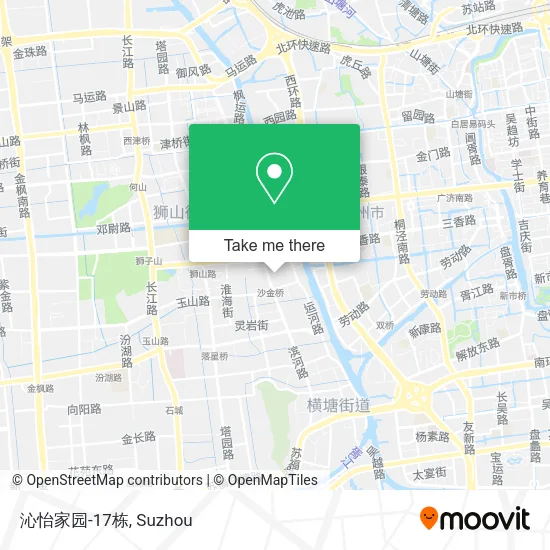 沁怡家园-17栋 map