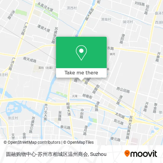 圆融购物中心-苏州市相城区温州商会 map