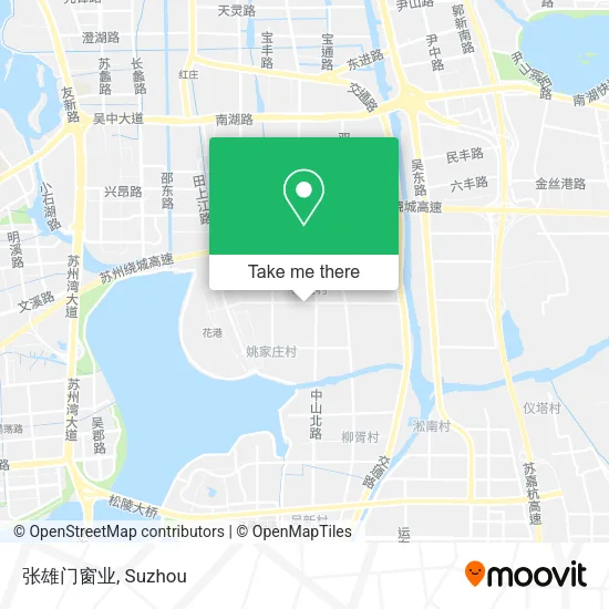 张雄门窗业 map
