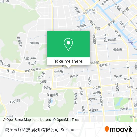 虎丘医疗科技(苏州)有限公司 map