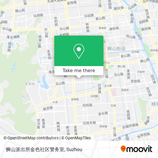 狮山派出所金色社区警务室 map