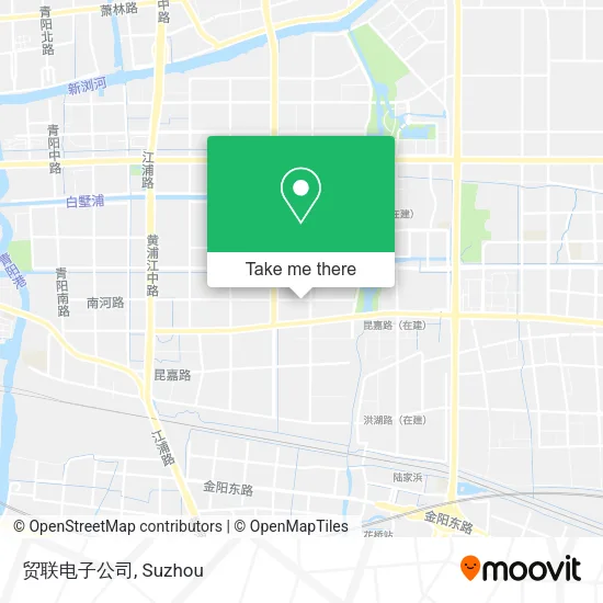 贸联电子公司 map