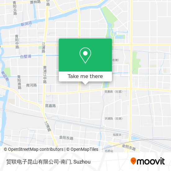 贸联电子昆山有限公司-南门 map