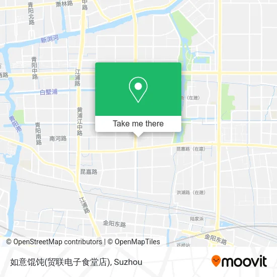 如意馄饨(贸联电子食堂店) map