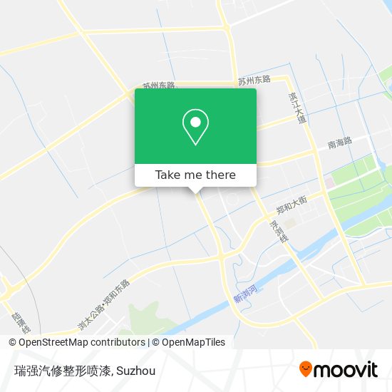 瑞强汽修整形喷漆 map