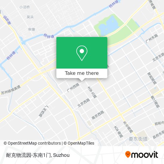 耐克物流园-东南1门 map