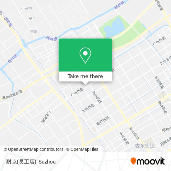 耐克(员工店) map