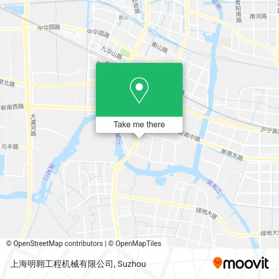 上海明翱工程机械有限公司 map