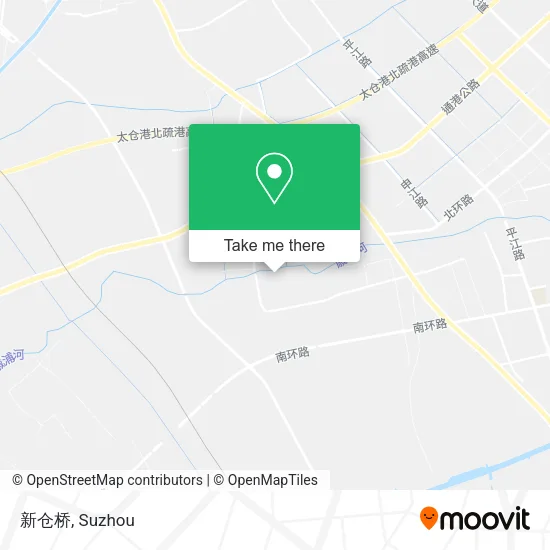 新仓桥 map