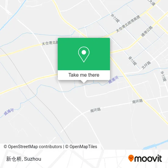 新仓桥 map