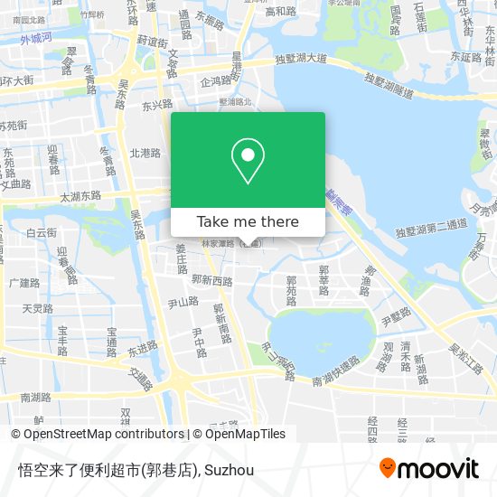 悟空来了便利超市(郭巷店) map