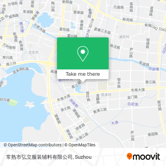 常熟市弘立服装辅料有限公司 map