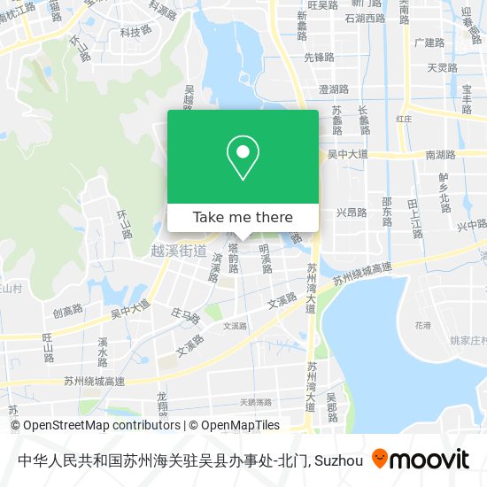 中华人民共和国苏州海关驻吴县办事处-北门 map
