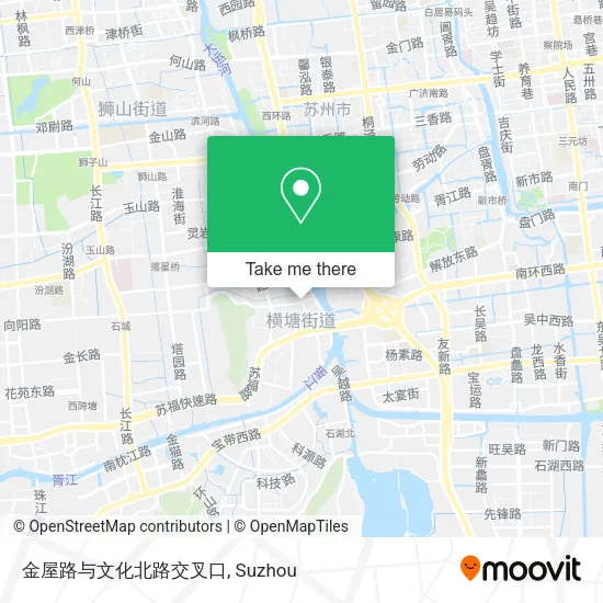 金屋路与文化北路交叉口 map