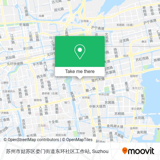 苏州市姑苏区娄门街道东环社区工作站 map