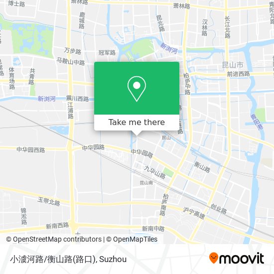 小澞河路/衡山路(路口) map
