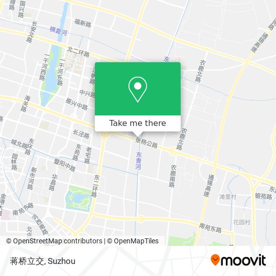 蒋桥立交 map